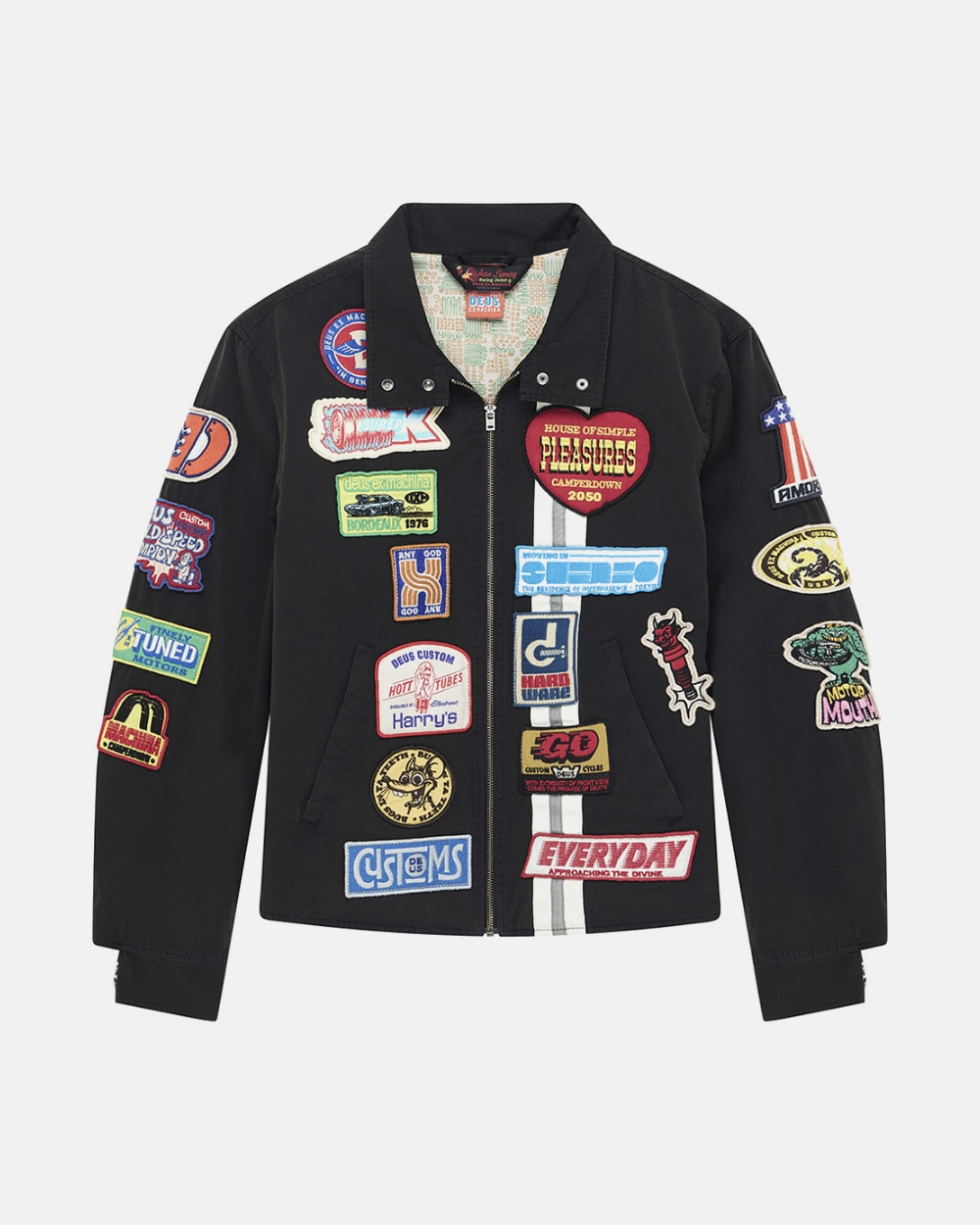 DEUS EX MACHINA IN RAINFORESTS JACKET - Tôpette Skateboards & Lifestyle